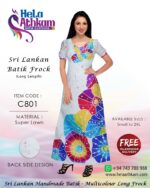 sri lankan batik frocks handmade