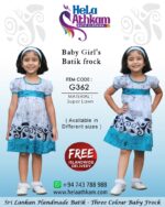 sri lankan batik frocks kids handmade