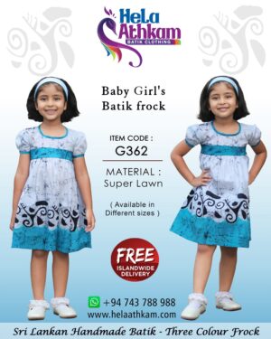 sri lankan batik kids frocks handmade