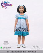 batik kids frock handmade bathik