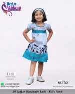 batik kids frock handmade bathik
