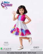 batik kids frock handmade bathik