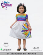 batik kids frock handmade bathik