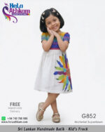 batik kids frock handmade bathik