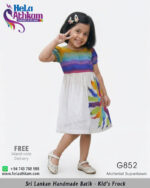 batik kids frock handmade bathik