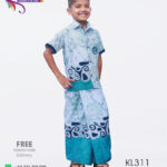 batik kids shirt sarong kit handmade bathik