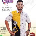 sri lankan batik shirt handmade