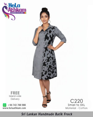 batik frock handmade bathik