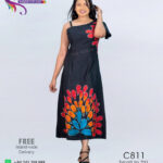 batik frock handmade bathik