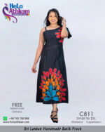 batik frock handmade bathik