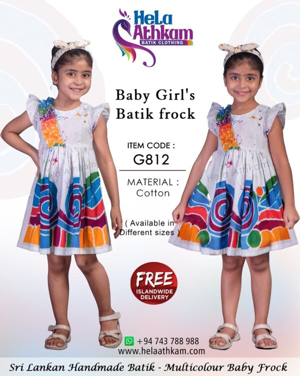 sri lankan batik kids frocks handmade