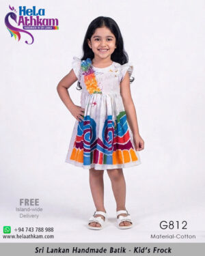 batik kids frock handmade bathik
