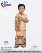 batik kids shirt sarong kit handmade bathik