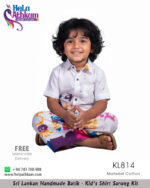 batik kids shirt and sarong handmade bathik