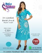 sri lankan batik frocks handmade