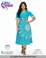 batik frock handmade bathik