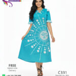 batik frock handmade bathik