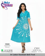 batik frock handmade bathik