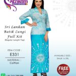 sri lankan batik lungi handmade