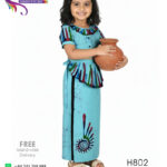 batik half saree redda hatte lamasaree