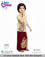 batik kids Shirt sarong kit handmade bathik