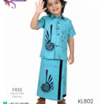 Handmade Batik Shirt & Sarong Kit For Kids - KL802