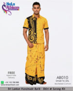 batik shirt & sarong kit handmade bathik