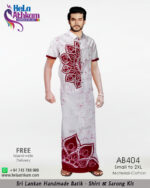 batik shirt & sarong kit handmade bathik