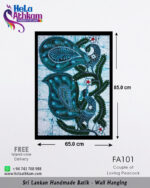 batik wall hanging handmade bathik