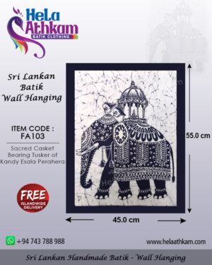 batik wall hangers kandy esala perahera