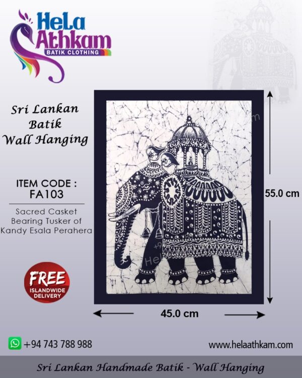 batik wall hangers kandy esala perahera