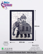 batik wall hanging handmade bathik