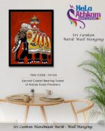 batik wall hanger kandy esala perahera