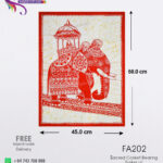 batik wall hanging handmade bathik