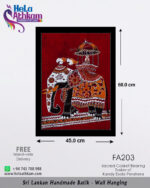 batik wall hanging handmade bathik