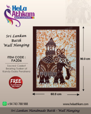 bathik wall hanging kandy esala