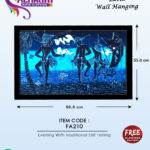 Batik Wall Hanger - Stilt Fishing