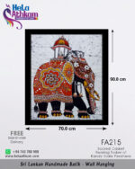 batik wall hanging handmade bathik