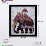 batik wall hanging handmade bathik