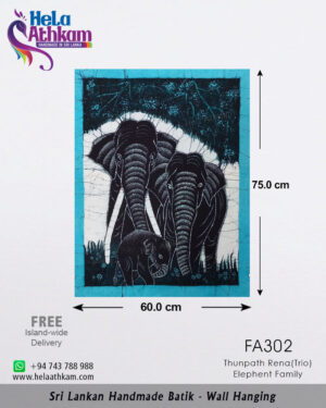 batik wall hanging handmade bathik