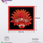 batik wall hanging handmade bathik