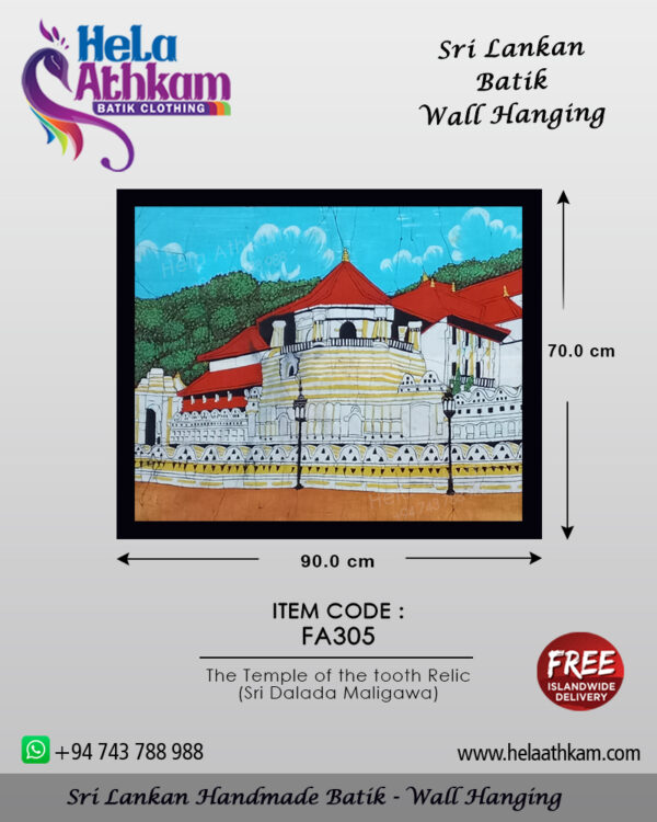kandy temple bathik