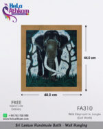 batik wall hanging handmade bathik