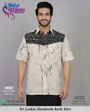 gents batik shirt handmade bathik