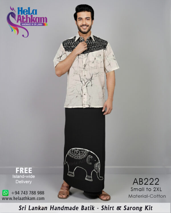 batik shirt sarong handmade bathik