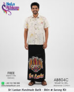 yaka batik shirt sarong handmade bathik