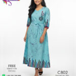Handmade Batik Frock - C802