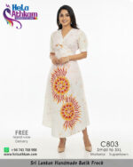 batik frock handmade bathik