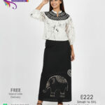 batik lungi kit elephant handmade bathik