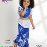 batik redda hatte half saree bathik